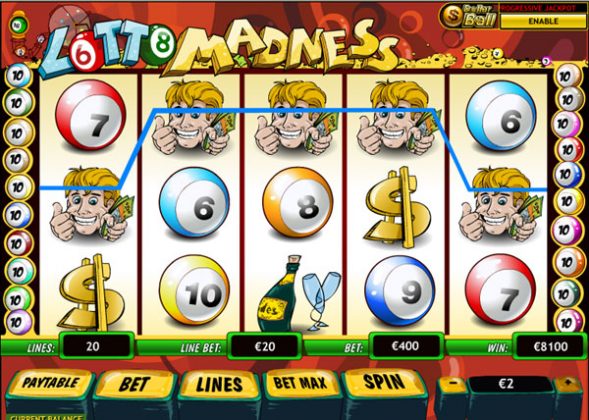 Play Lotto Madness Slot Machine Game | Gambling Casino Games Guide and ...